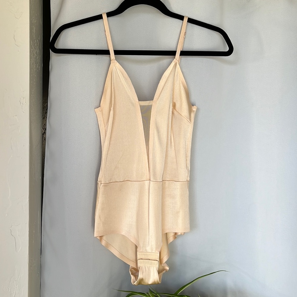 Out From Under Cream Bodysuit
